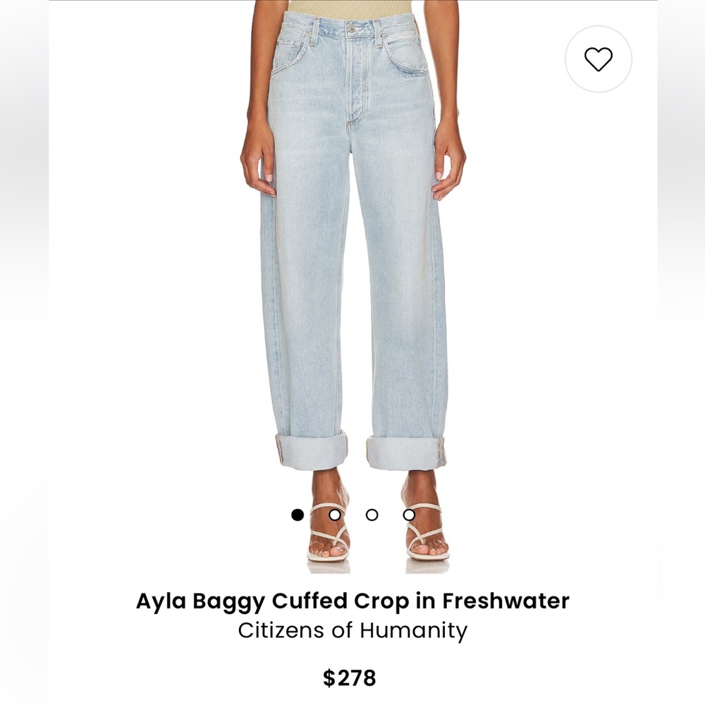 Citizens of humanity Ayla Freshwater size 24